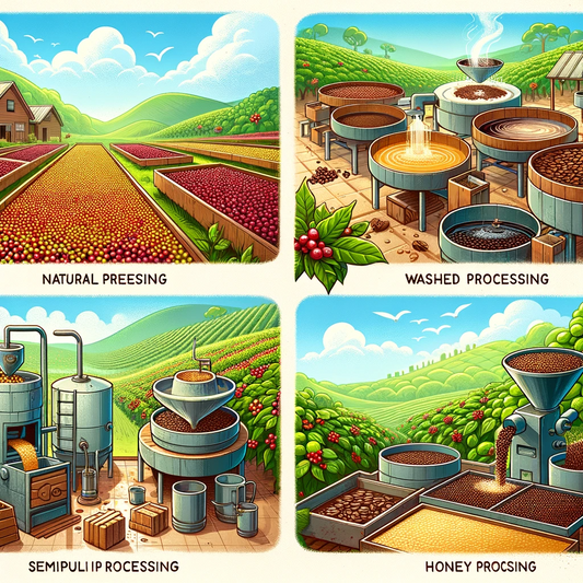 From Cherry to Cup: Exploring the Diverse Processing Methods of Green Coffee